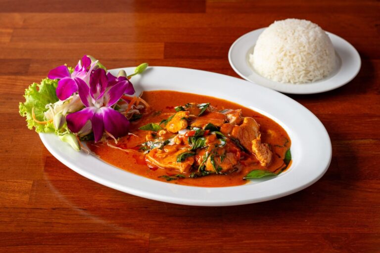 코랏 태국 커리와 쌀밥